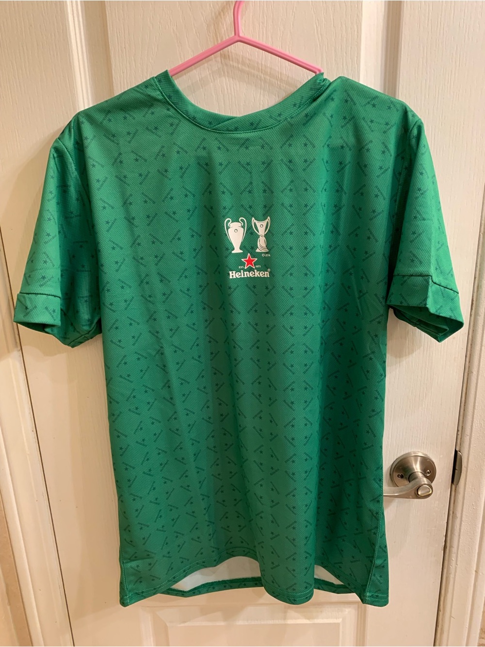 Heineken FIFA Green Men's Short Sleeve Soccer Jersey